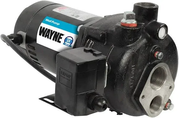 Wayne 3/4 HP Convertible Jet Well Pump