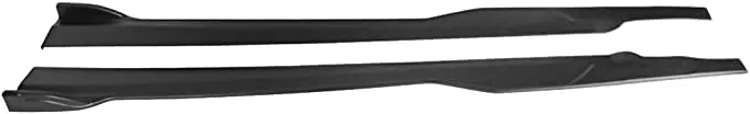 Fits 12-23 Dodge Charger 86.5&#034; Side Skirts Extension Rocker Panel PP 2PC