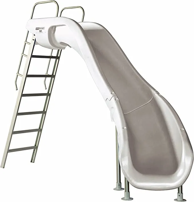 S.R. Smith - Rogue2 Pool Slide with Right Curve, Gray