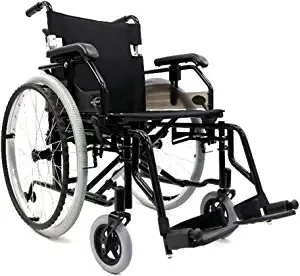 Karman Healthcare LT-K5 28 lbs Ultra Lightweight Wheelchair with Removable Fo...