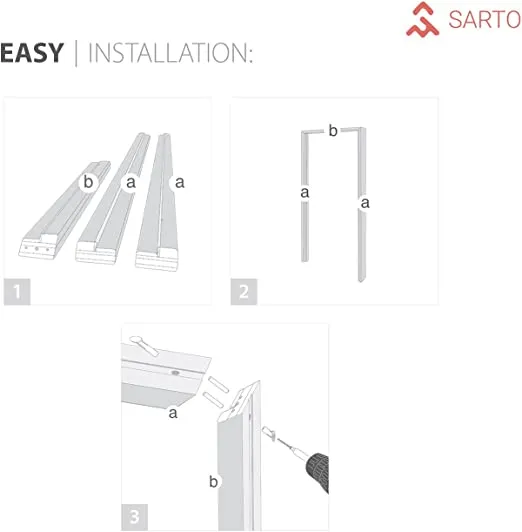 SARTODOORS Solid French Double Doors | Quadro 4522 White Silk with Clear Glass | Wood Solid Panel Frame Trims | Closet Bedroom Sturdy Doors-48 x80 (2 * 24x80)
