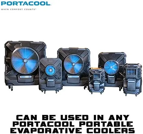 Portacool PARPACHWTB00 Hard Water Treatment, Black