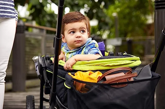 Evenflo Pivot Xplore All-Terrain Stroller Wagon - Wayfarer Black