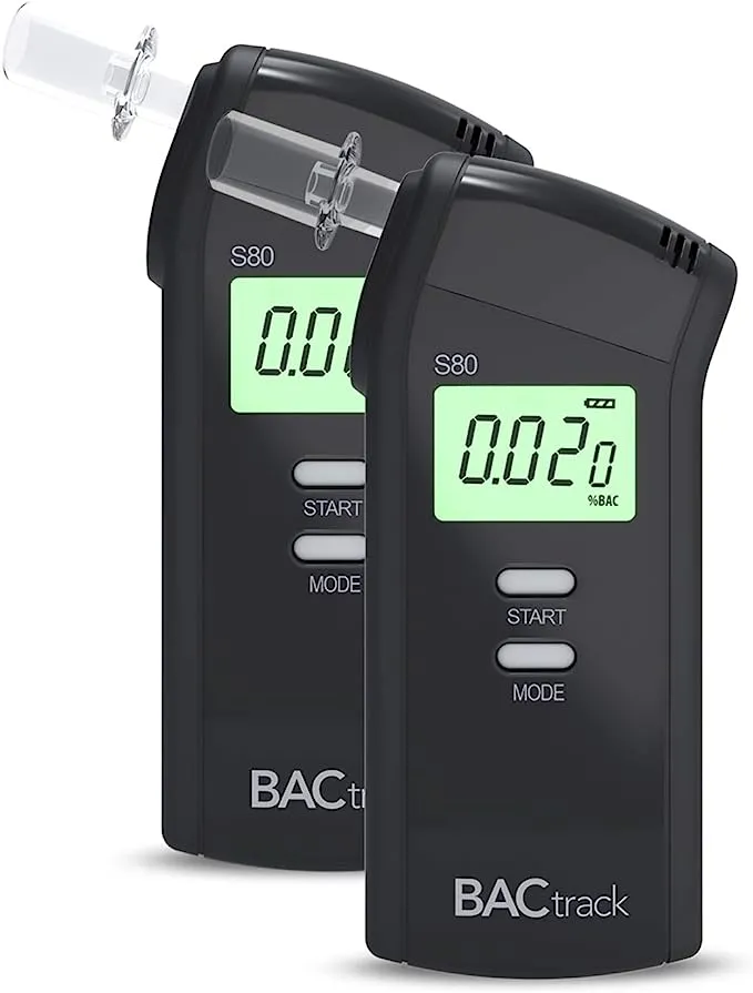 BACtrack S80 Professional Breathalyzer - Black