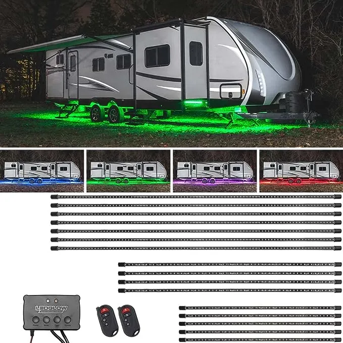 Million Color Slimline LED RV Camper Underbody Lighting Kit