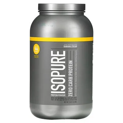 Perfect Isopure, Zero Carb, Perfect, Banana Cream - 3 lb