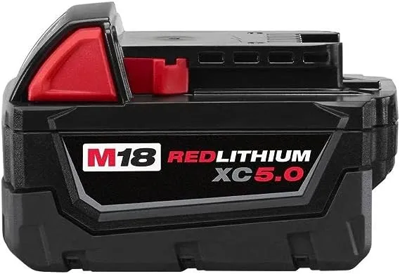 Milwaukee M18 5.0 Battery 2pk Starter Kit