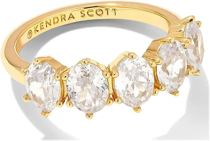 Kendra Scott Cailin Crystal Band Ring