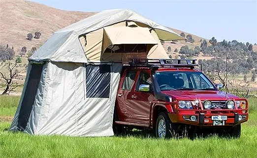 ARB Series III Simpson Rooftop Tent and Annex Above Car Top Camping Combo Kit