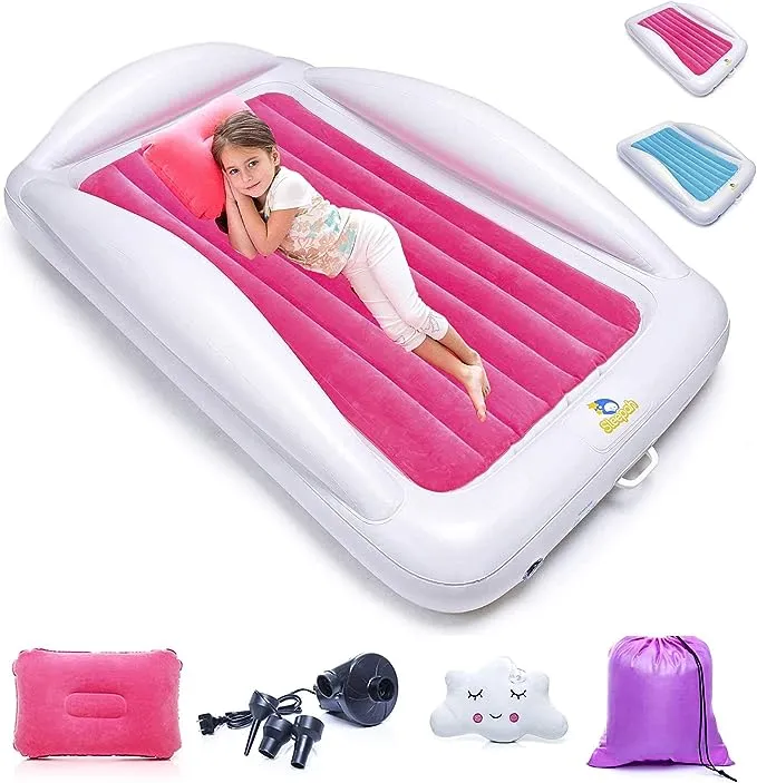 Sleepah Inflatable Toddler Travel Bed, Coral ***READ***