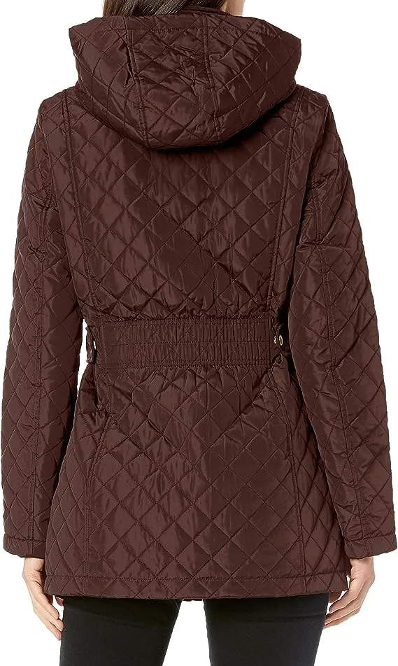 Calvin Klein Women's Mid-weight Diamond Quilted Jacket