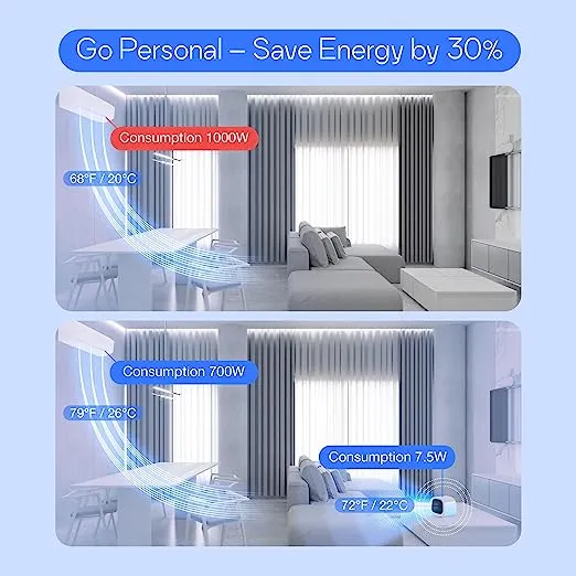 Evapolar Portable AC Unit- Small Personal Air Conditioners - Mini Evaporative Air Cooler for Desk and Camping - Swamp Cooler - Evachill, Blue