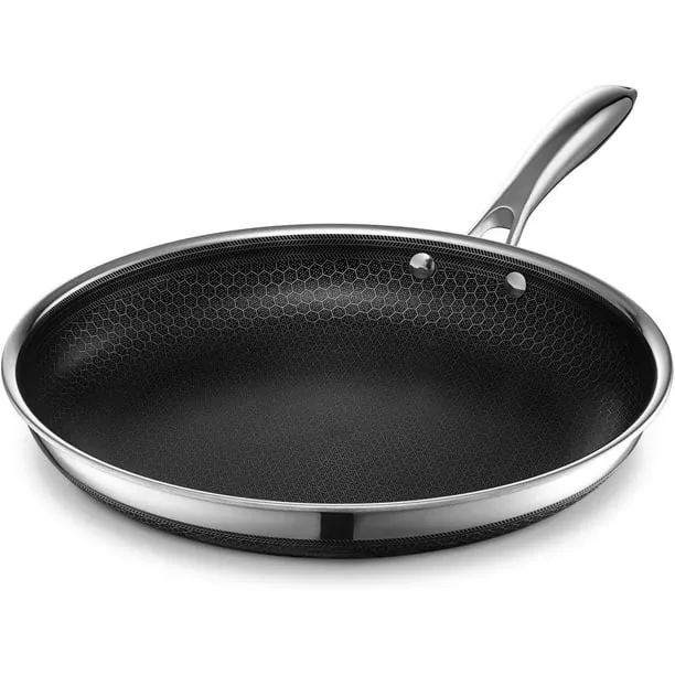 HexClad Hybrid Cookware Frying Pan