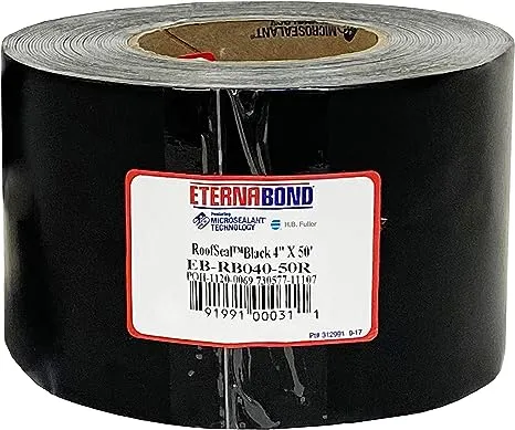 4" BLACK Eternabond Roof Leak Repair Tape Patch Seal