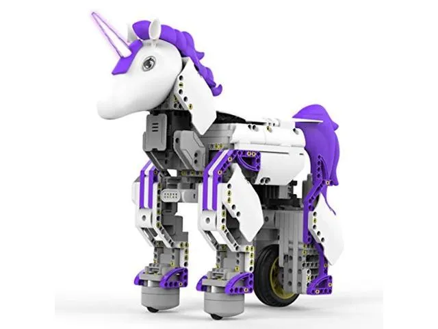 ubtech mythical series: unicornbot kit-app-enabled building & coding stem learning kit