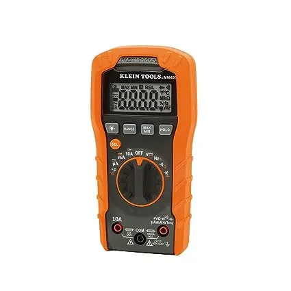 Klein Tools MM400 600V Auto Ranging Digital Multimeter