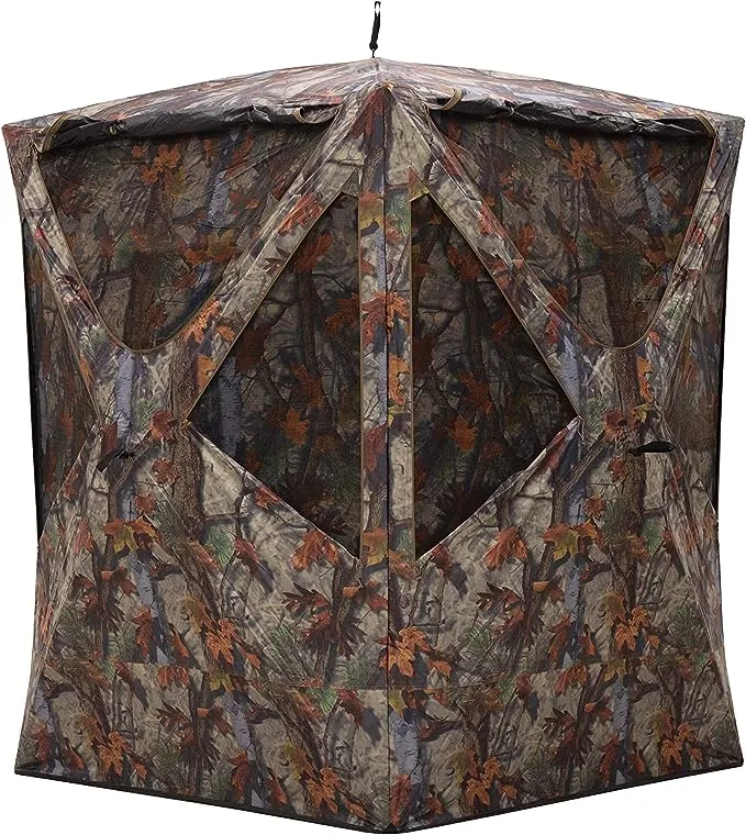 Barronett Blinds® Prowler 300, Portable Hub Blind, 2-Person, Bloodtrail® Woodland, PR300BT