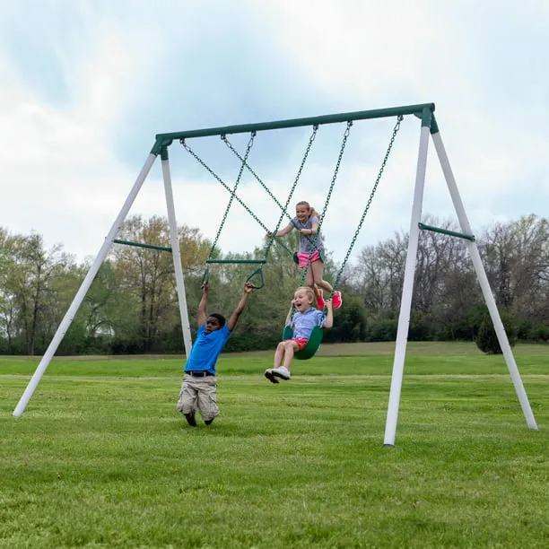 Backyard Discovery Big Brutus Metal Swing Set