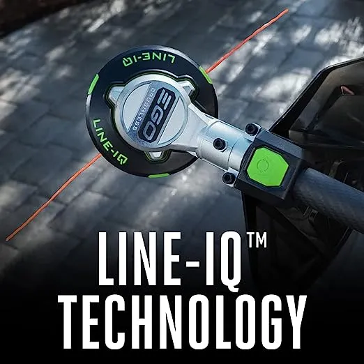 EGO ST1620T 16-Inch String Trimmer Technology Battery and Charger Not Included, 16in Powerload/Line IQ/Telescopic/Tool Only, Black