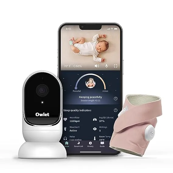 Owlet Dream Duo 2 Smart Baby Monitor