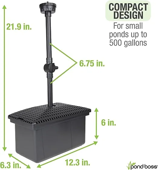 Pond Boss Filter Kit with Pump FM002P