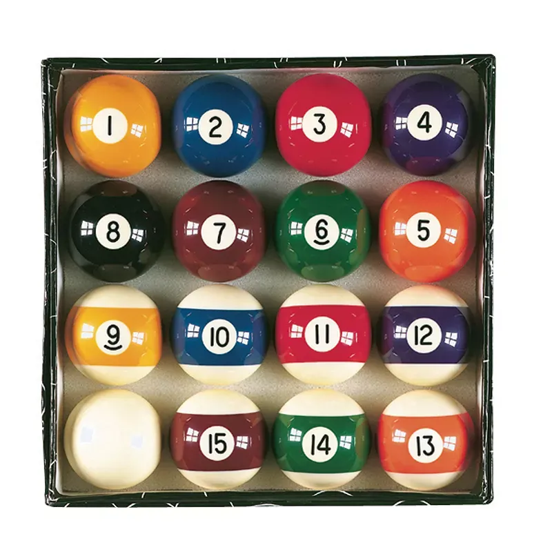 Viper Billiard Master 2-1/4" Regulation Size Billiard/Pool Balls, Complete 16 Ball Set