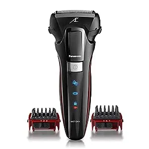 Panasonic Hybrid Wet Dry Shaver, Trimmer & Detailer with Two, K, Black