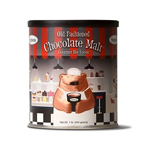 Stephens Hot Cocoa, Gourmet, Chocolate Malt, Old Fashioned - 1 lb