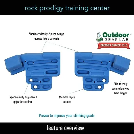 TRANGO Rock Prodigy Training Center Hangboard 