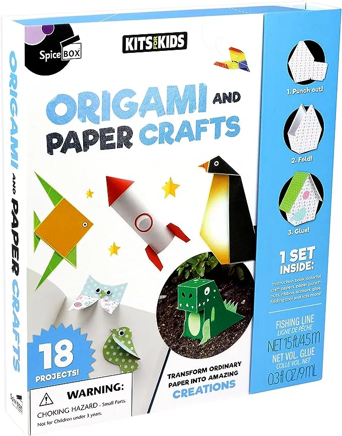 SpiceBox Origami and Paper Crafts Kit