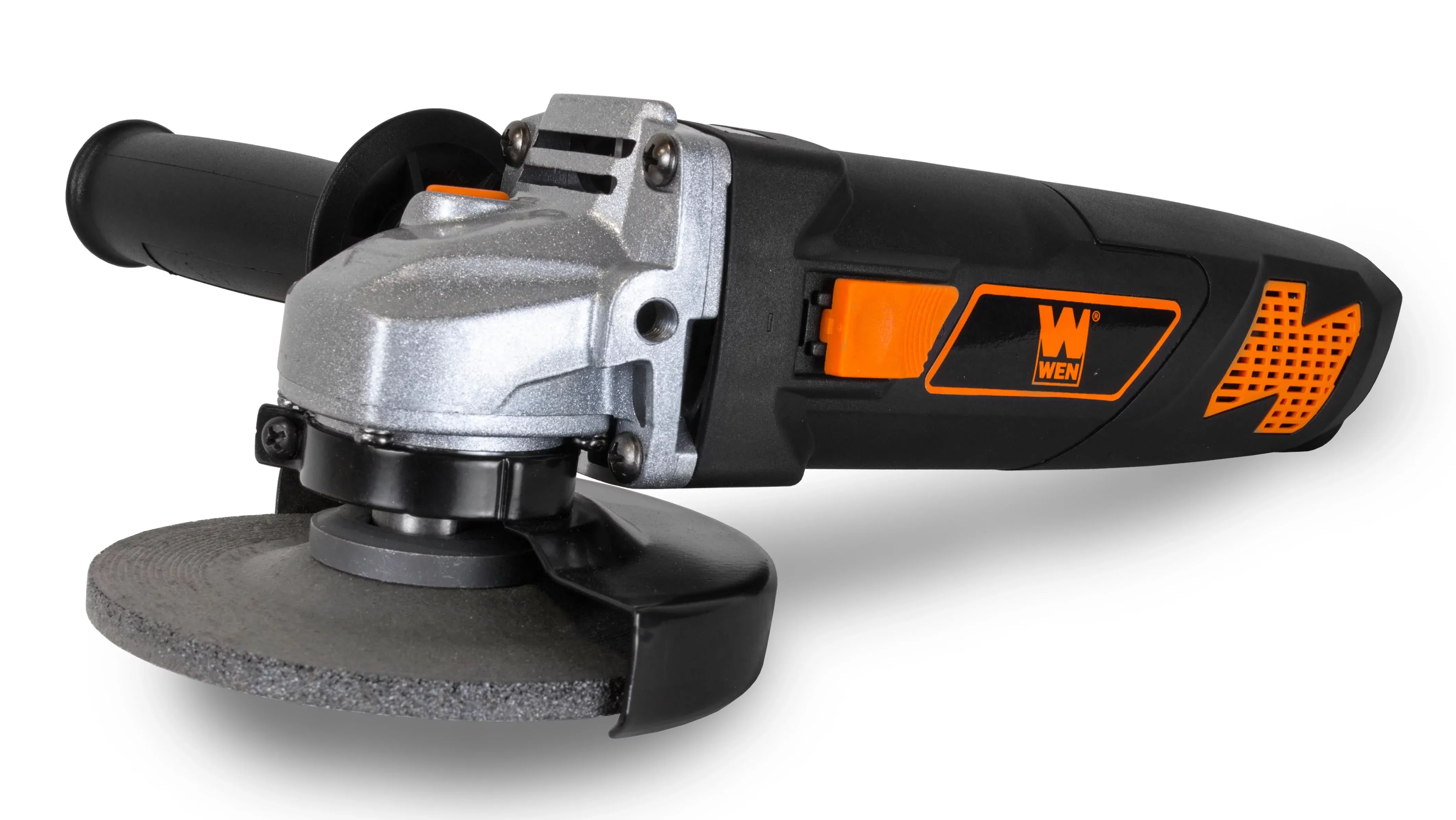 WEN 944 7-Amp Angle Grinder, 4-1/2", Grey,black,orange