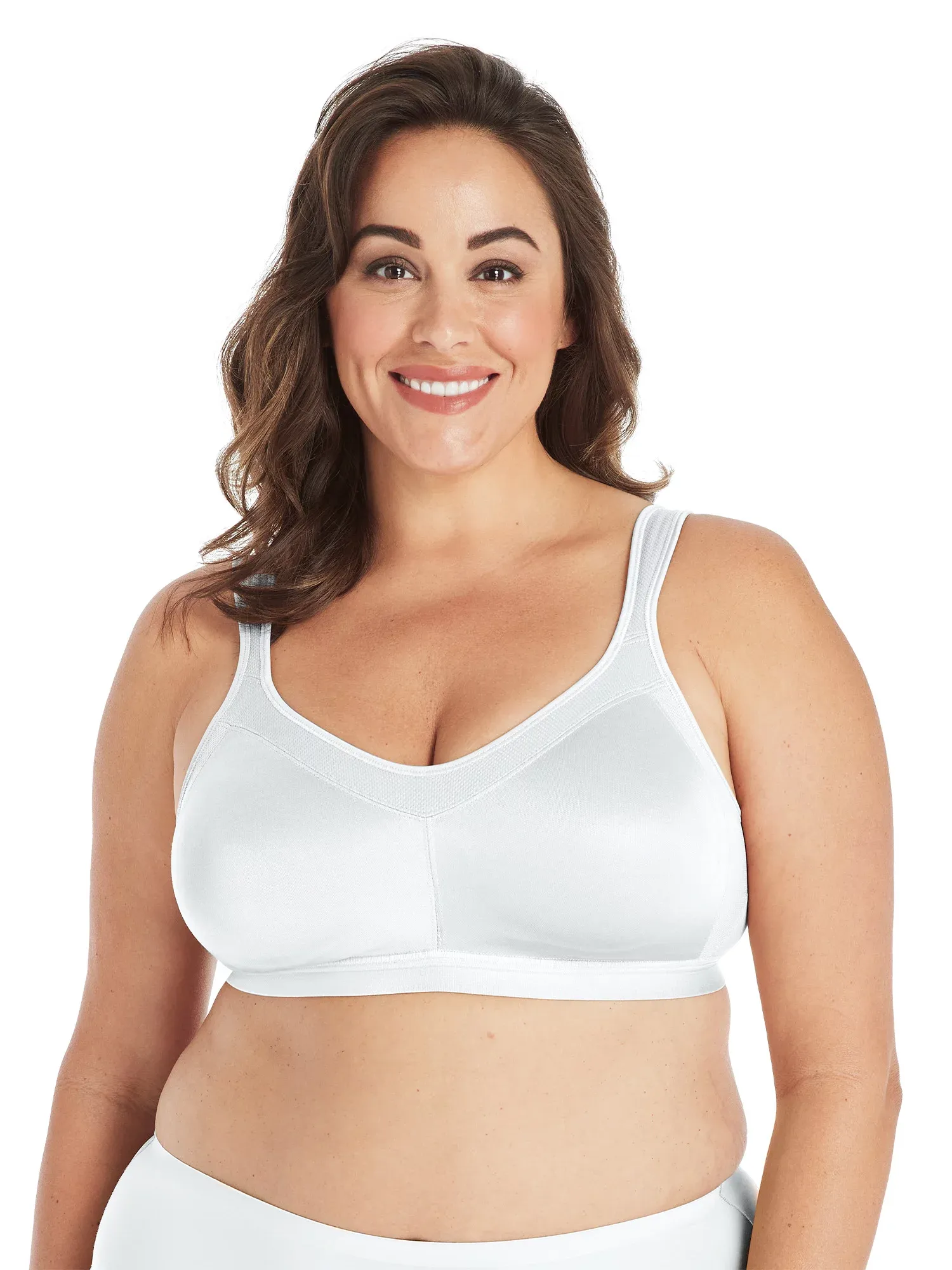 Playtex 18 Hour Active Breathable Comfort Wirefree Bra - Nude - 40DDD