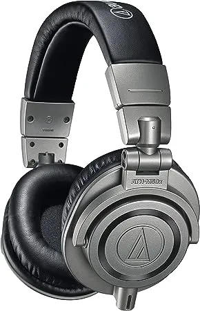 Audio-Technica ATH-M50xGM Gun Metal Professional Monitor Headphones