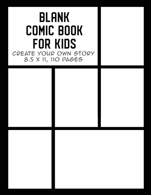 Blank Comic Book: Draw Your Own! (Drawing With Christopher Hart)