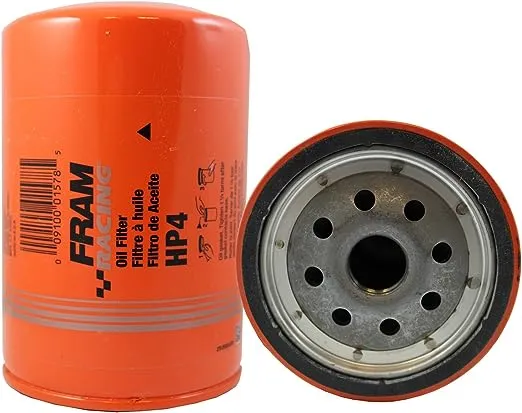 FRAM High Performance Spin-On Oil Filter, HP4 for Select Chevrolet and GMC Vehicles