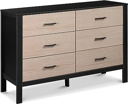 Carter's by DaVinci Radley 6-Drawer Dresser in Ebony & Coastwood