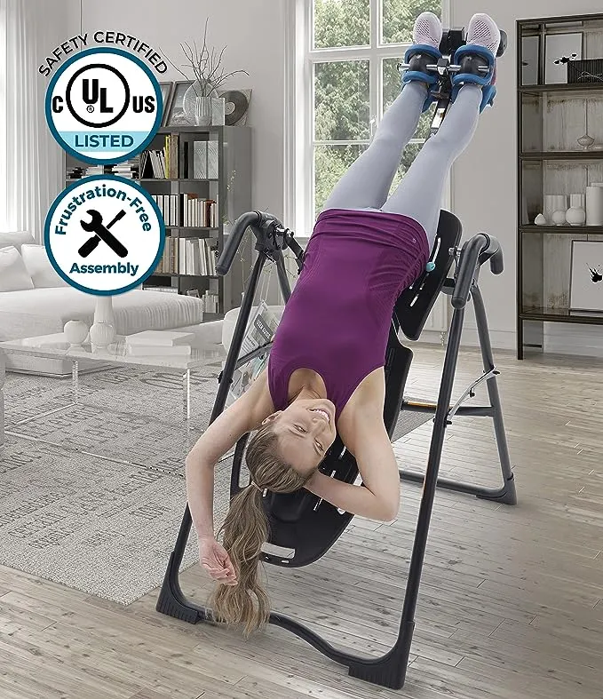 Teeter EP-560 Ltd. Inversion Table for Back Pain, FDA-Registered, UL Safety-Certified, 300 lb Capacity