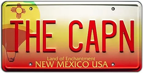 Breaking Bad | The Capn | Metal Stamped License Plate