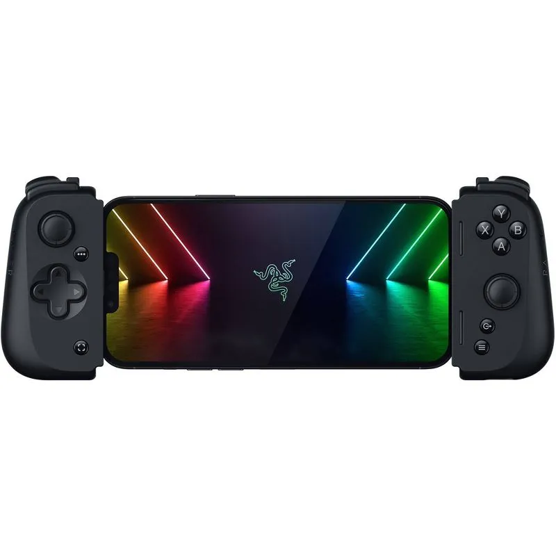 Razer Kishi Mobile Game Controller/Gamepad for Android USB-C: Xbox Game Pass Ultimate, xCloud, Stadia, GeForce NOW, Luna - Passthrough Charging - Low Latency Phone Controller Grip - Samsung, Pixel 