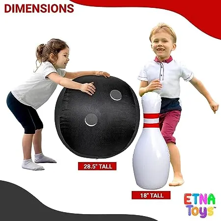 Etna Giant Inflatable Bowling Set