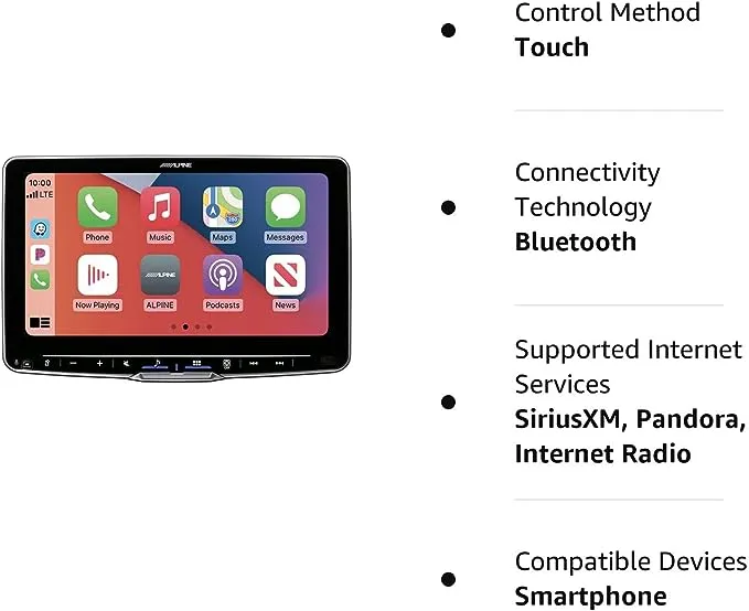 Alpine ILX-F511 Halo11 Multimedia Receiver with 11-inch Floating Touchscreen Display