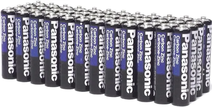 Panasonic 100 Pack Wholesale Lot Super Heavy Duty AAA Batteries