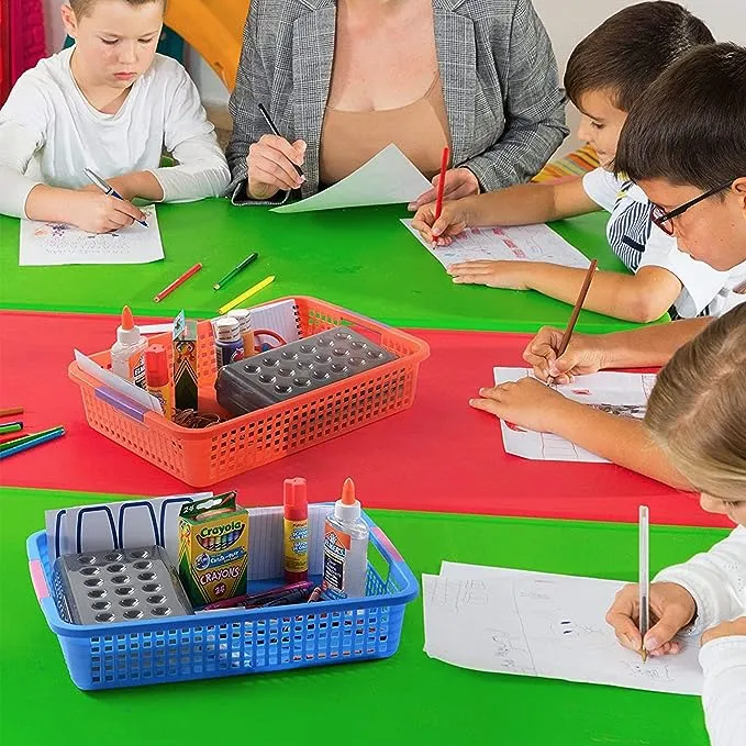 PREXTEX Classroom Storage Baskets