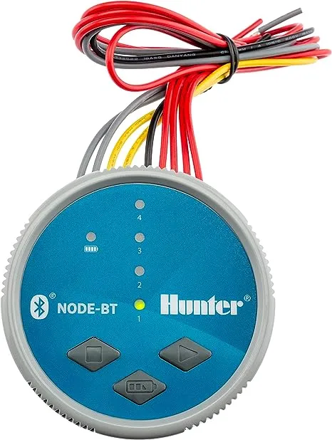 Hunter - Node-BT-400 - 4-Station Bluetooth Battery Operated Controller