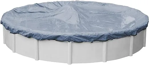 Robelle 4624 Pool Cover for Winter, Value-Line, 24 ft Above Ground Pools