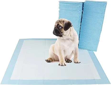 BV Puppy Pads Leak-Proof 100 Count 22"x 22" | Pee Pads for Dogs 6-Layer- Charcoal Dog Pee Pads- Dog Pads 100 Pack- Potty Pads for Dogs- Puppy Pee