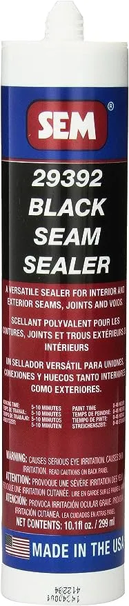 SEM 29392 Black Seam Sealer - 10.1 fl. oz.