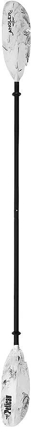 Pelican - Poseidon Angler Paddle - Aluminum Shaft with Reinforced Fiberglass Blades - Lightweight, Adjustable Kayaks Paddles - Perfect for Kayak Fishing
