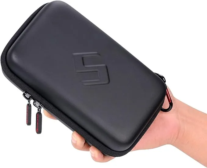 Smatree Carrying Case for New Nintendo 3DS XL/New 2DS XL, Hard Protective Shell Travel Case for Nintendo New 3DS/Nintendo New 3DS XL-Super NES Edition- Black/Red