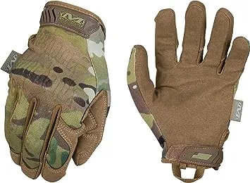 Mechanix Wear: The Original Tactical Work Gloves with Secure Fit, Flexible Grip for Multi-Purpose Use, Durable Touchscreen Safety Gloves for Men (Camouflage - MultiCam, X-Large)